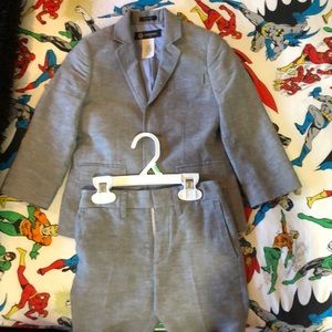 Crewcuts boys chambray short suit